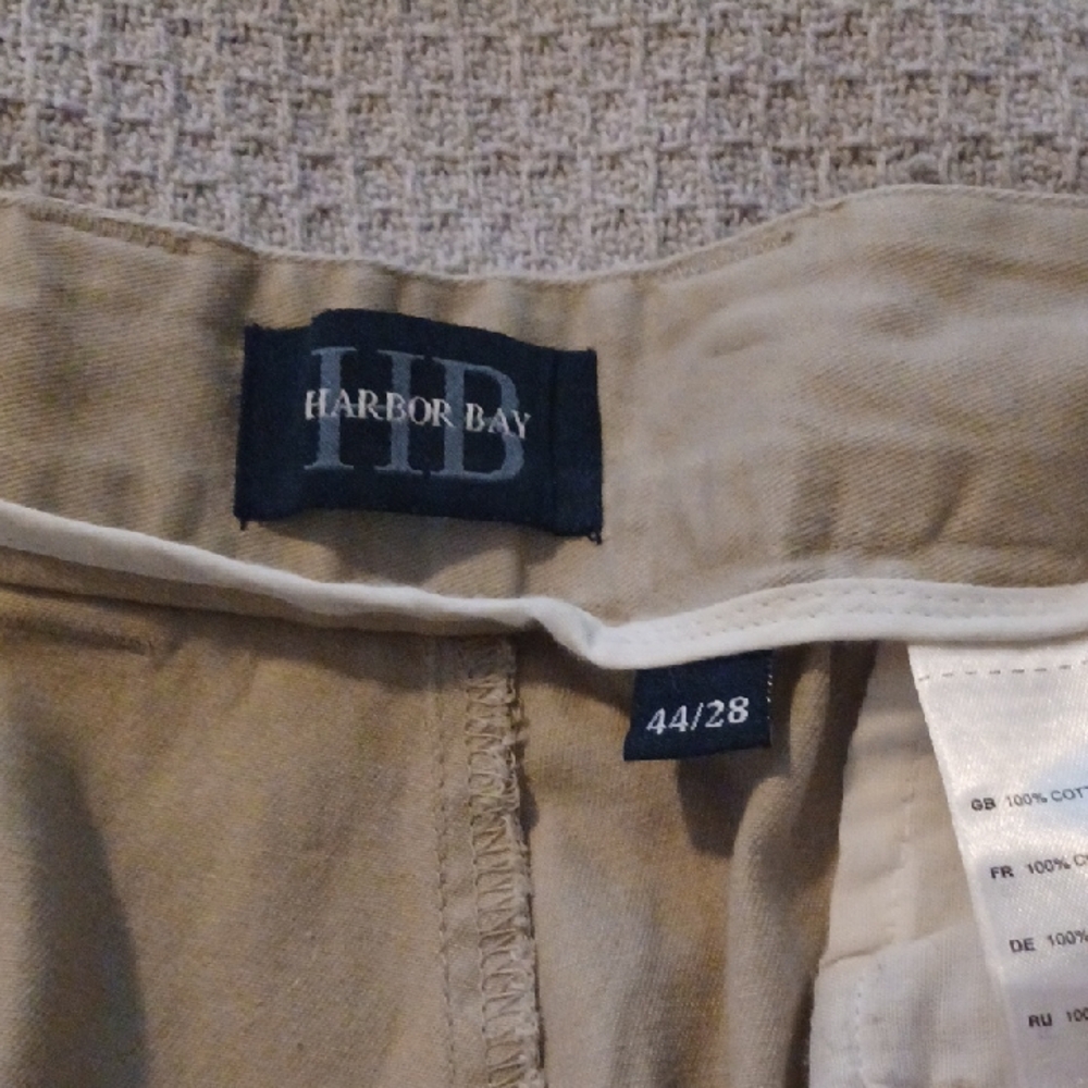 Harbor Bay Men's Tan Pants